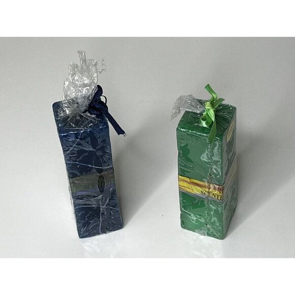 Candle World, Inc. Rectangle Shaped Set of 2 Candles Lavender & Peppermint - Picture 4 of 6